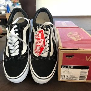 Old Skool Vans black & white  (unisex)